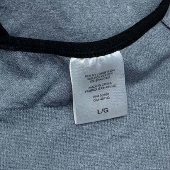 NWOT, Spalding, Sports Bra With Removable Cups, Large, Gray 🏃‍♀️‍➡️ - Picture 4 of 9